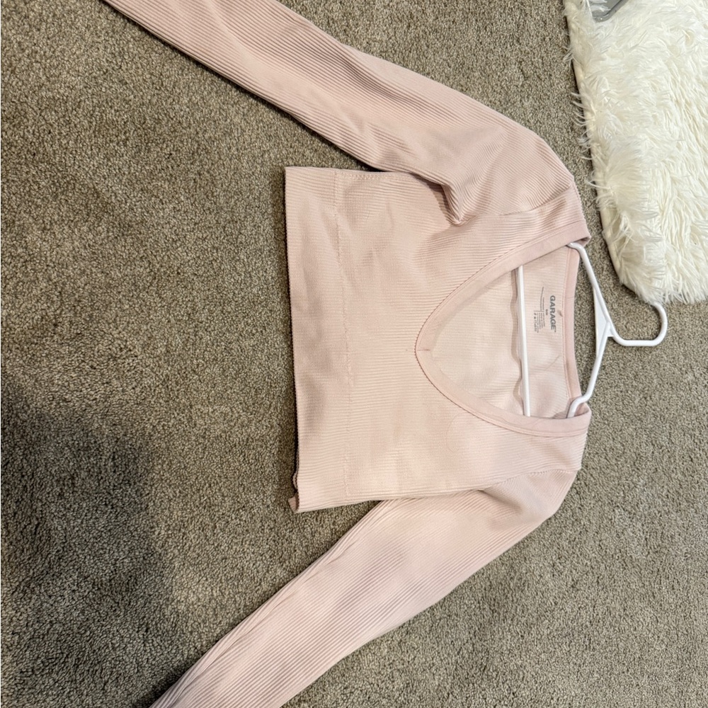 pink garage long sleeve